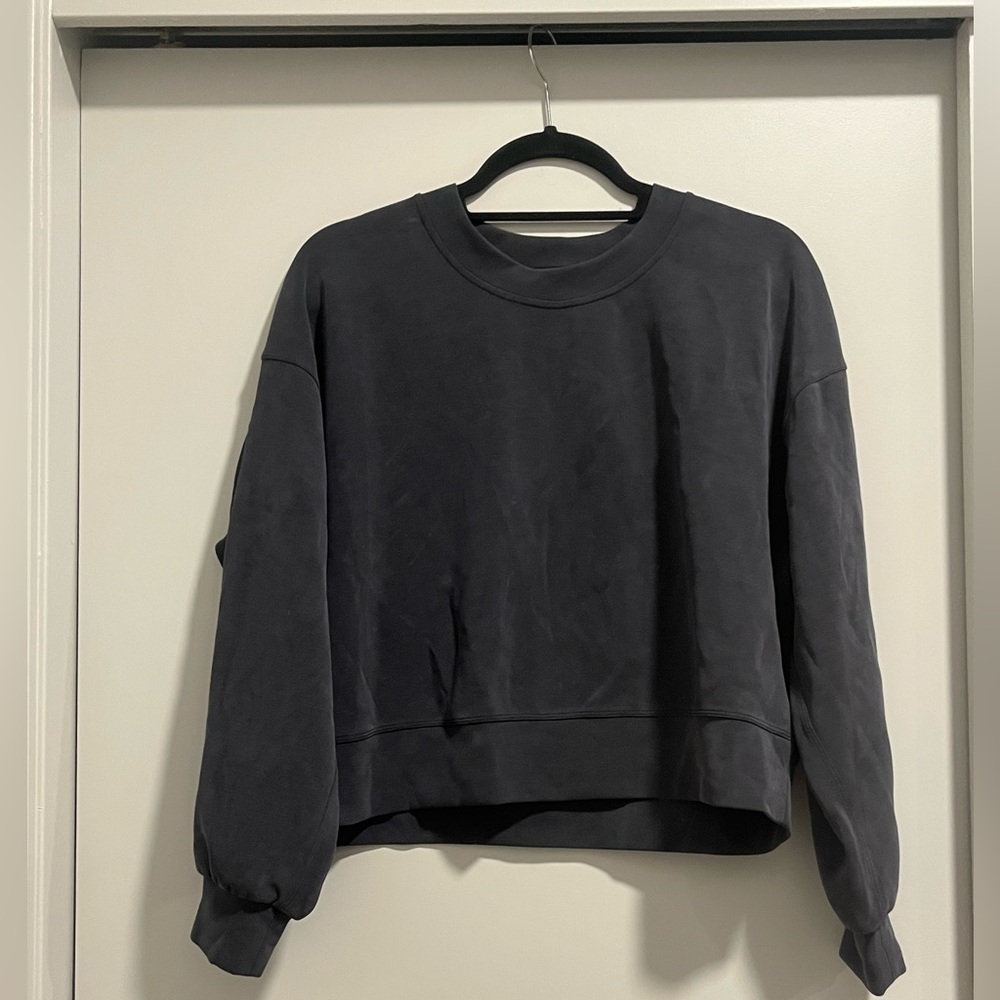 Lululemon Athletica Softstream Perfectly Oversized Cropped Crew - Resale